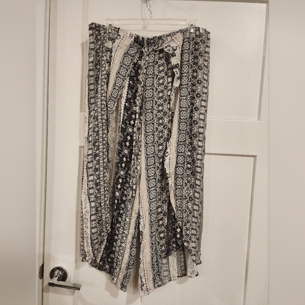 Boho pants loose fit Hippie look XXL overlay pants